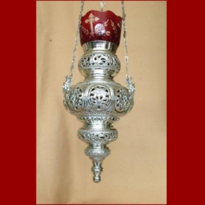 Καντήλι Ασημένιο Κρεμαστό